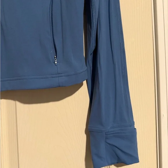 Lululemon Athletica Soft Denim Nulu Cropped Define Jacket - Picture 7 of 12